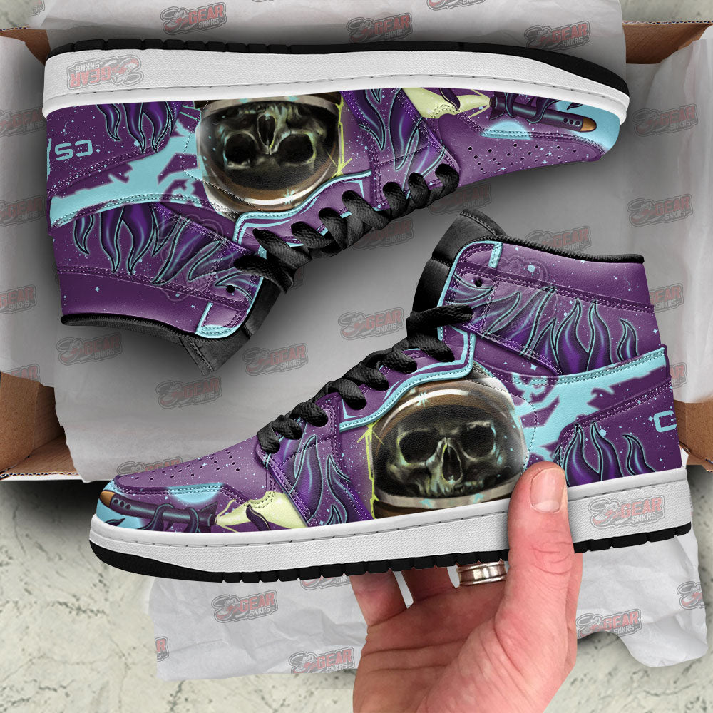 Desolate Space Counter-Strike Skins JD Sneakers Shoes For Fans, Air Jordan Hightop
