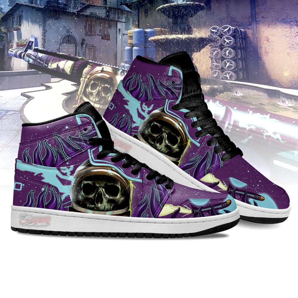 Desolate Space Counter-Strike Skins JD Sneakers Shoes For Fans, Air Jordan Hightop