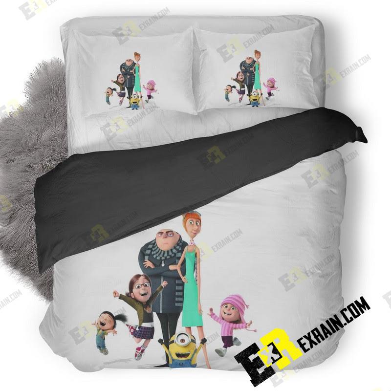 Despicable Me Movie 3D Customized Duvet Cover Bedding Set