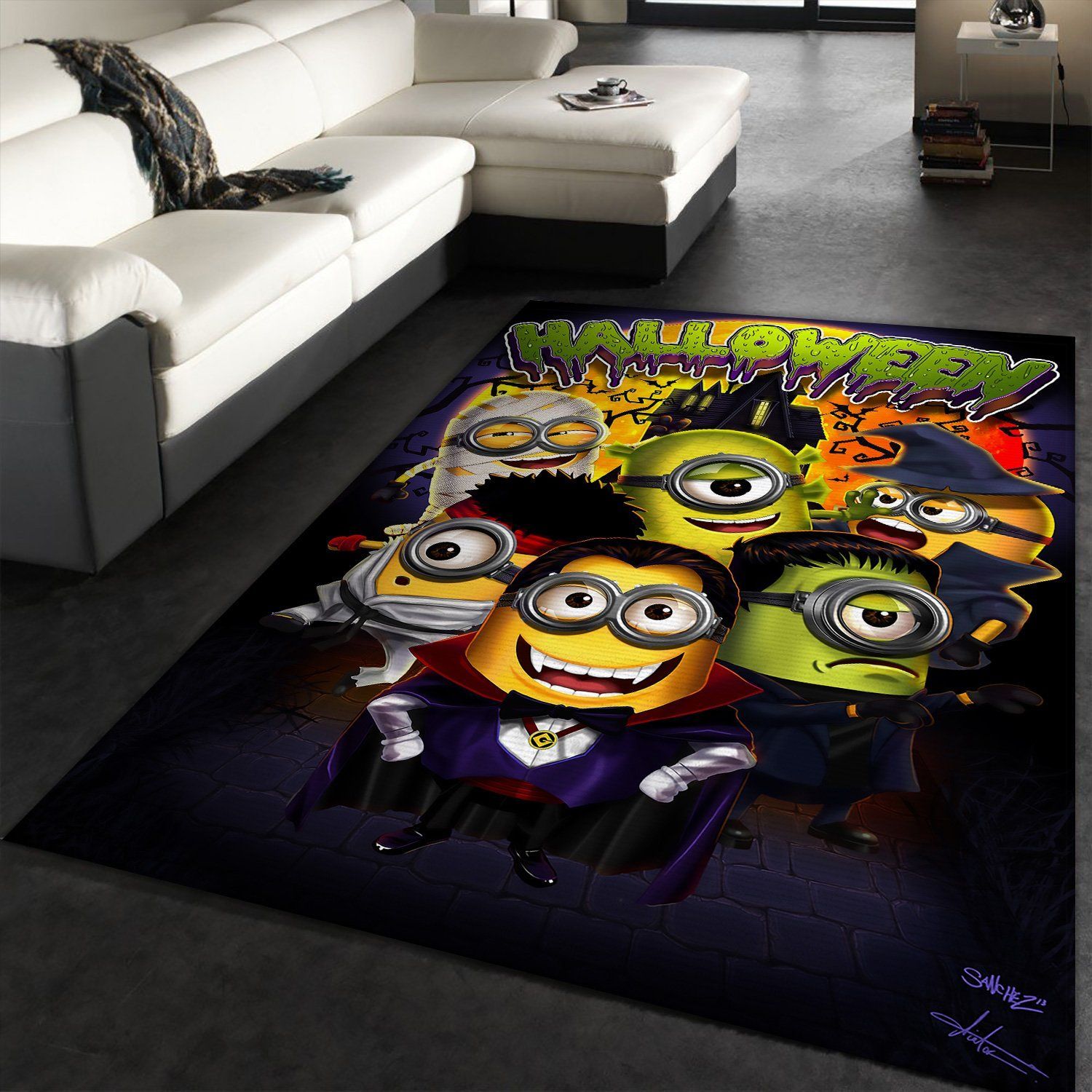 Despicable Me Rectangle Rug – Custom Size And Printing