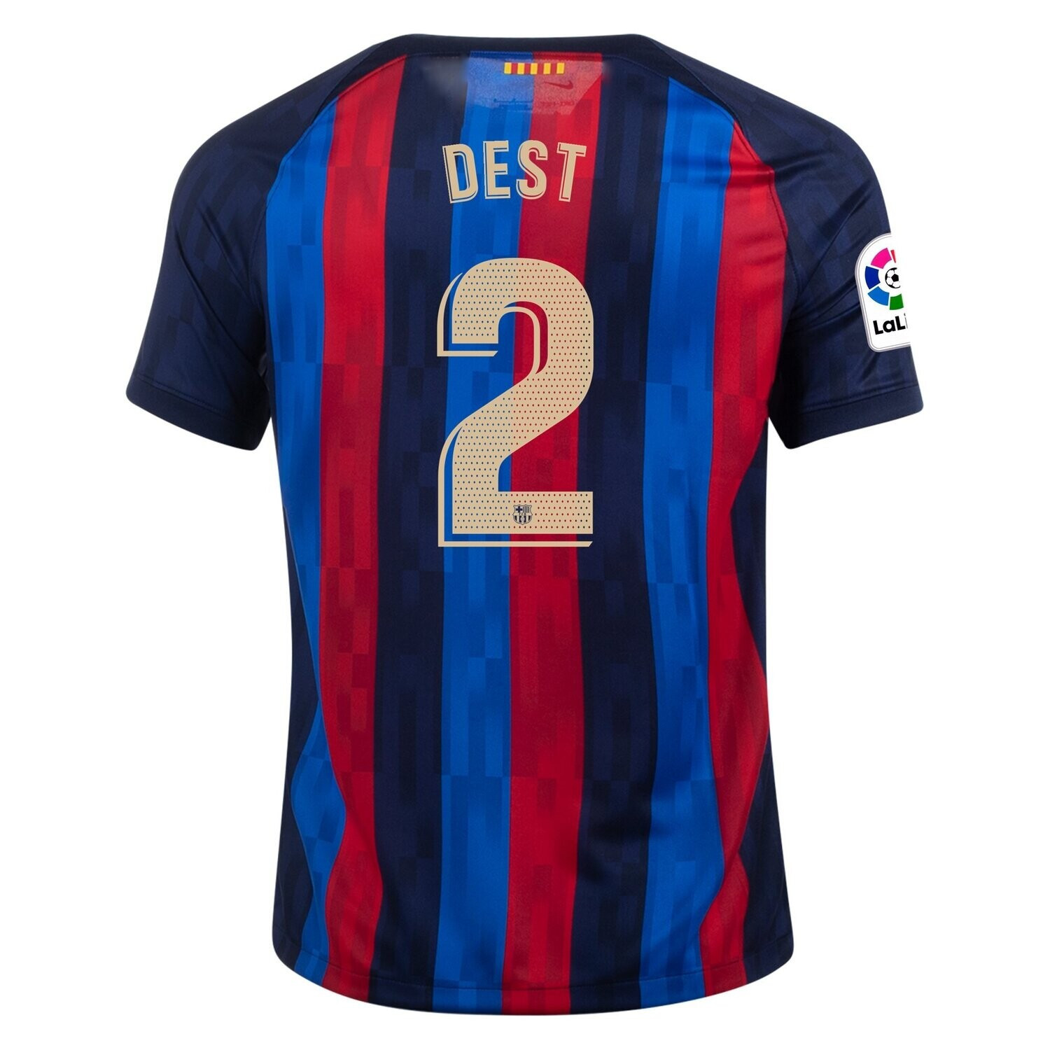 Dest 2 Barcelona 2022/23 Home Men Soccer Jersey – Navy