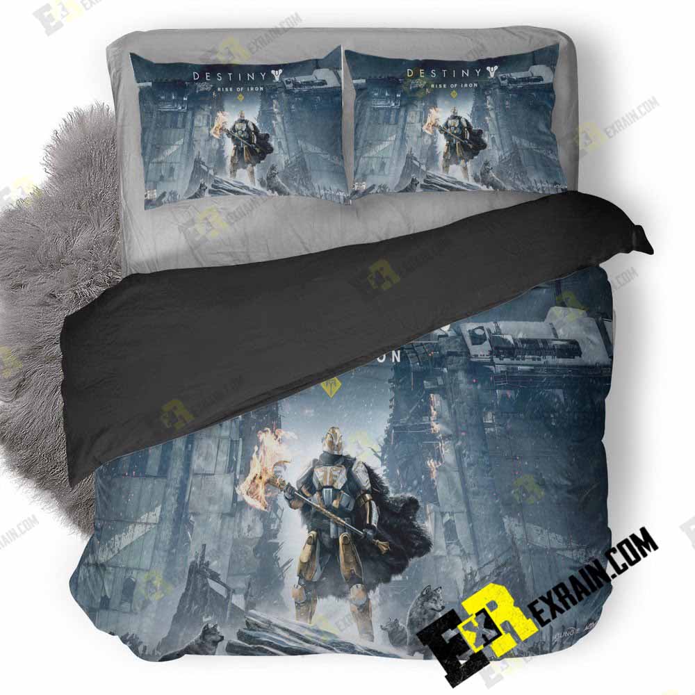 Destiny Game Art Image 3D Customized Duvet Cover Bedding Set
