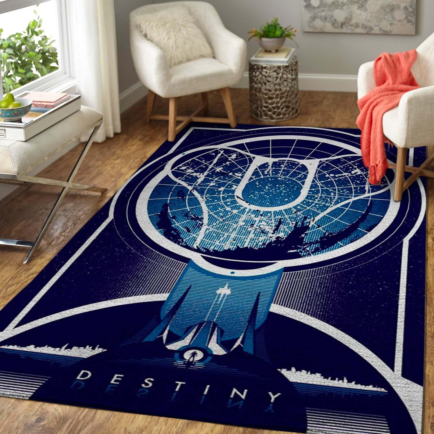Destiny Game Play Area Rectangle Rug