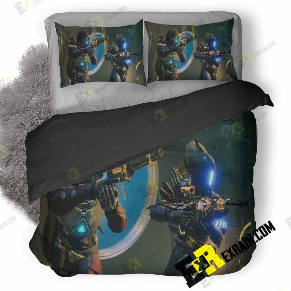 Destiny Hand Cannon And Scout Mo 3D Customized Duvet Cover Bedding Set