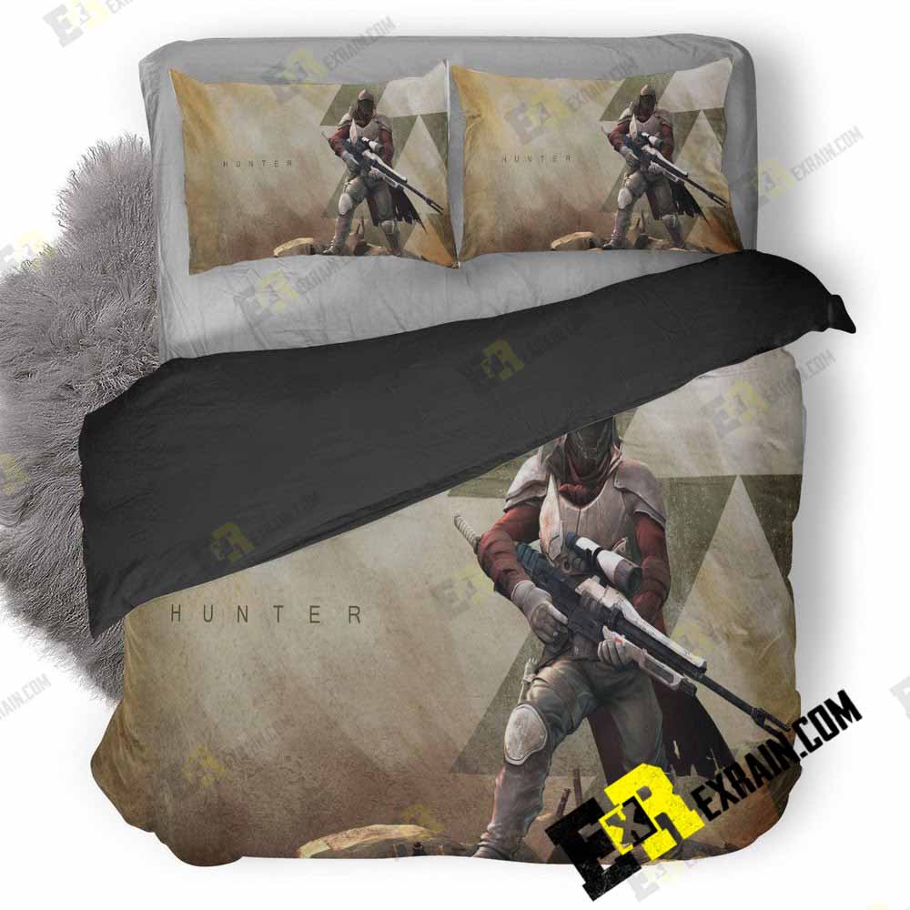 Destiny Hunter Guardian 3D Customized Duvet Cover Bedding Set