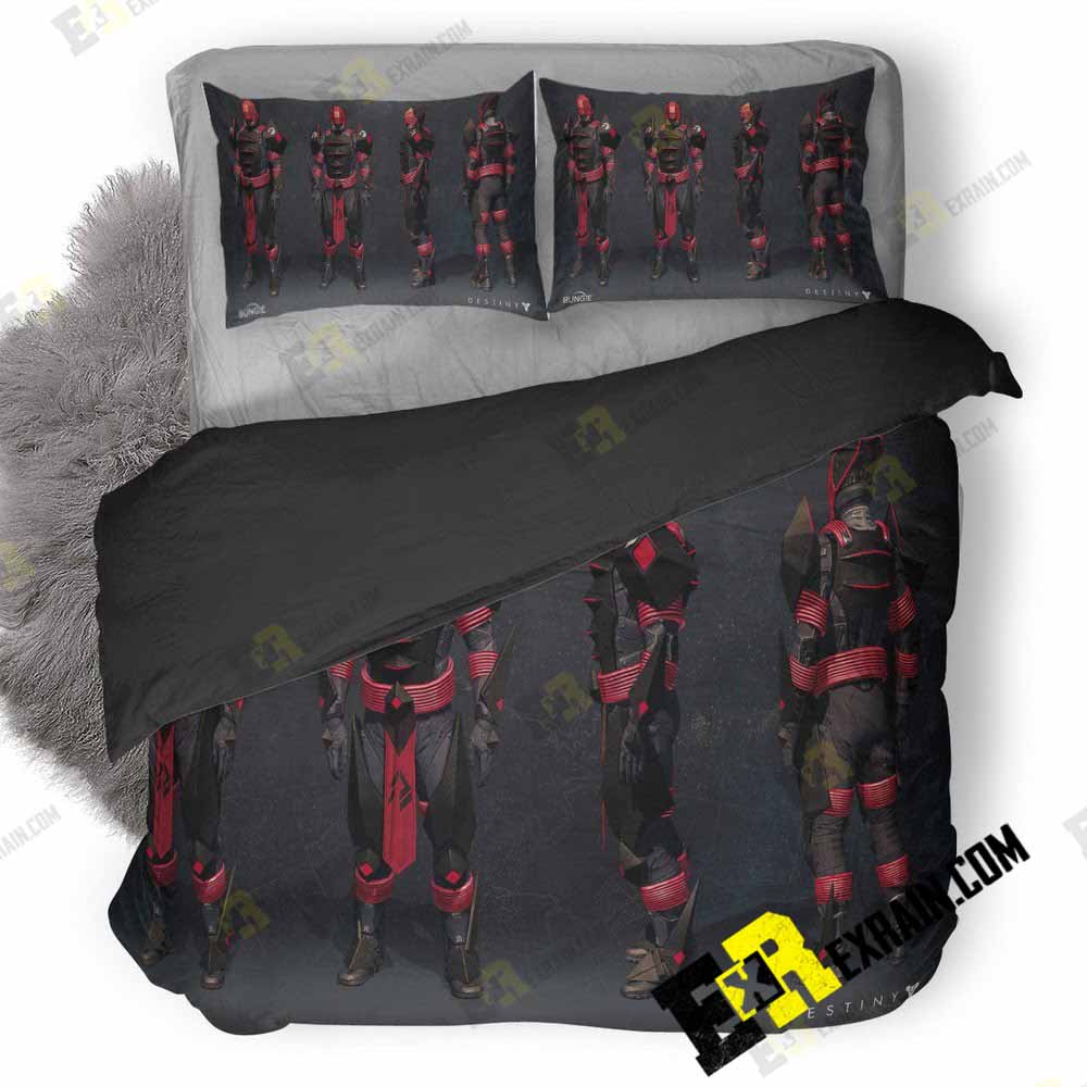 Destiny Rise Of Iron Concept Art Wide 3D Customized Duvet Cover Bedding Set