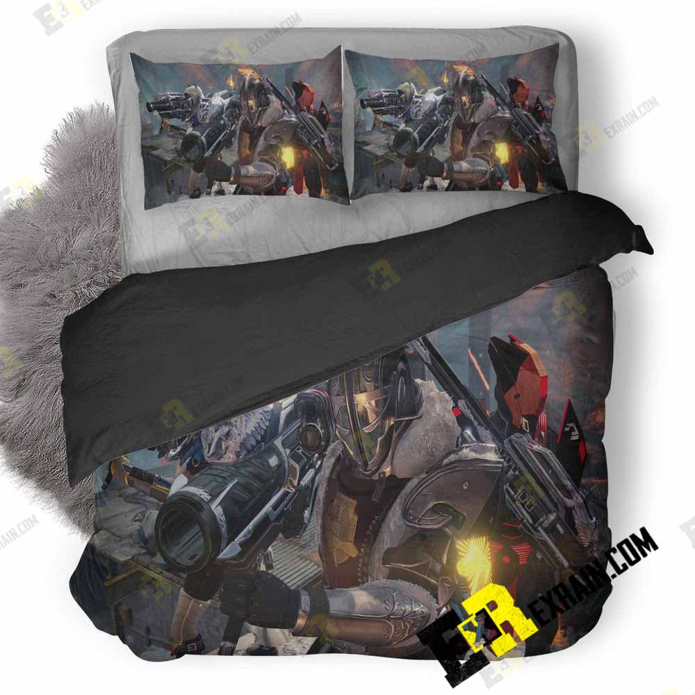Destiny Rise Of Iron Hd Po 3D Customized Duvet Cover Bedding Set
