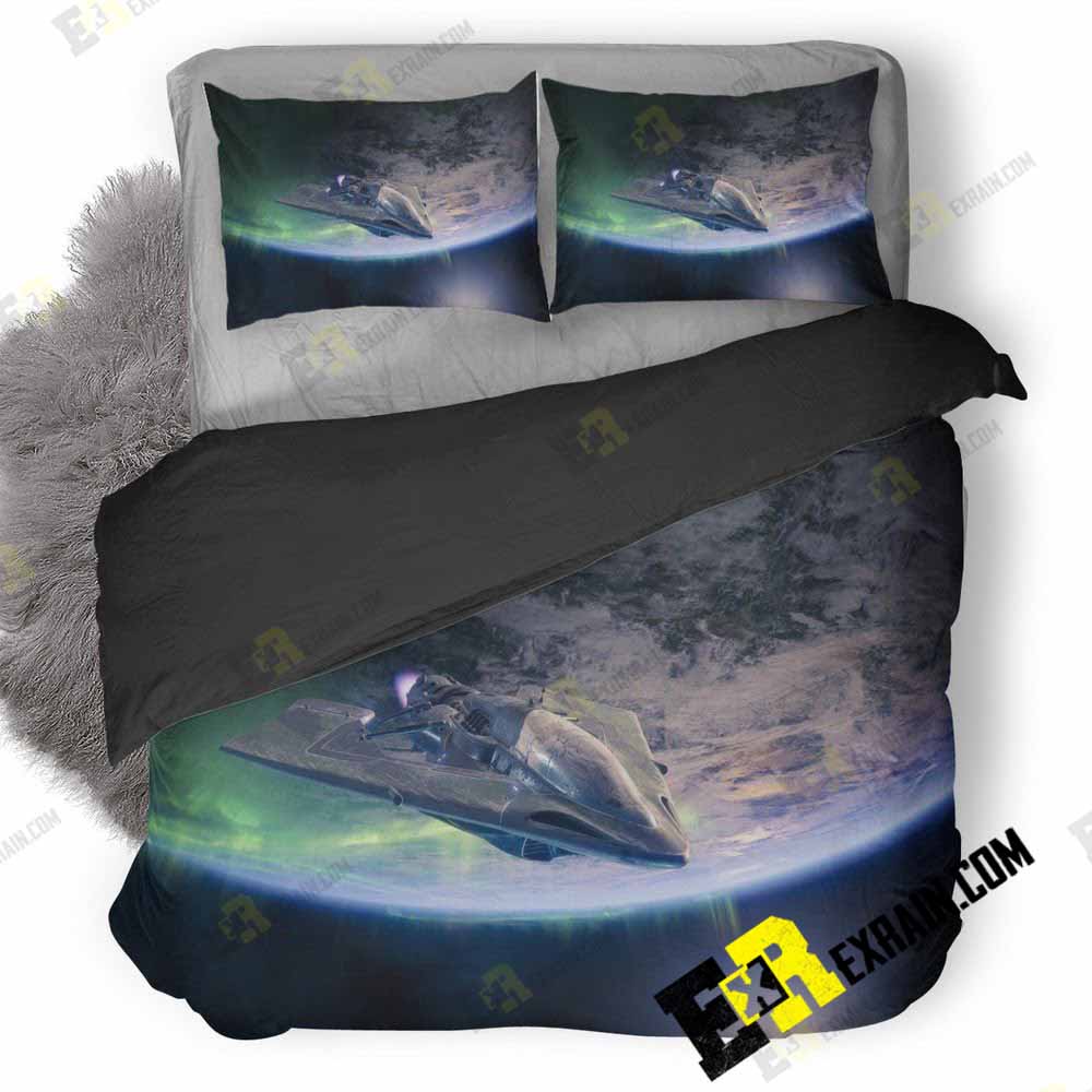 Destiny Ship Uz 3D Customized Duvet Cover Bedding Set