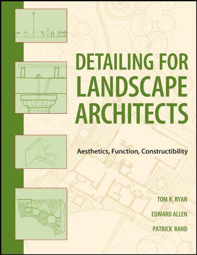Detailing for Landscape Architects: Aesthetics, Function, Constructibility (PDF/EPUB Version)