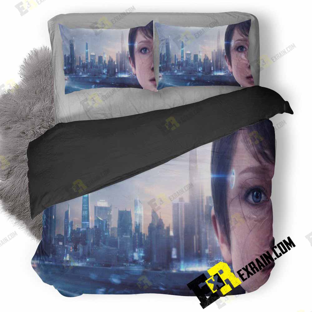 Detroit Become Human 0Z 3D Customized Duvet Cover Bedding Set