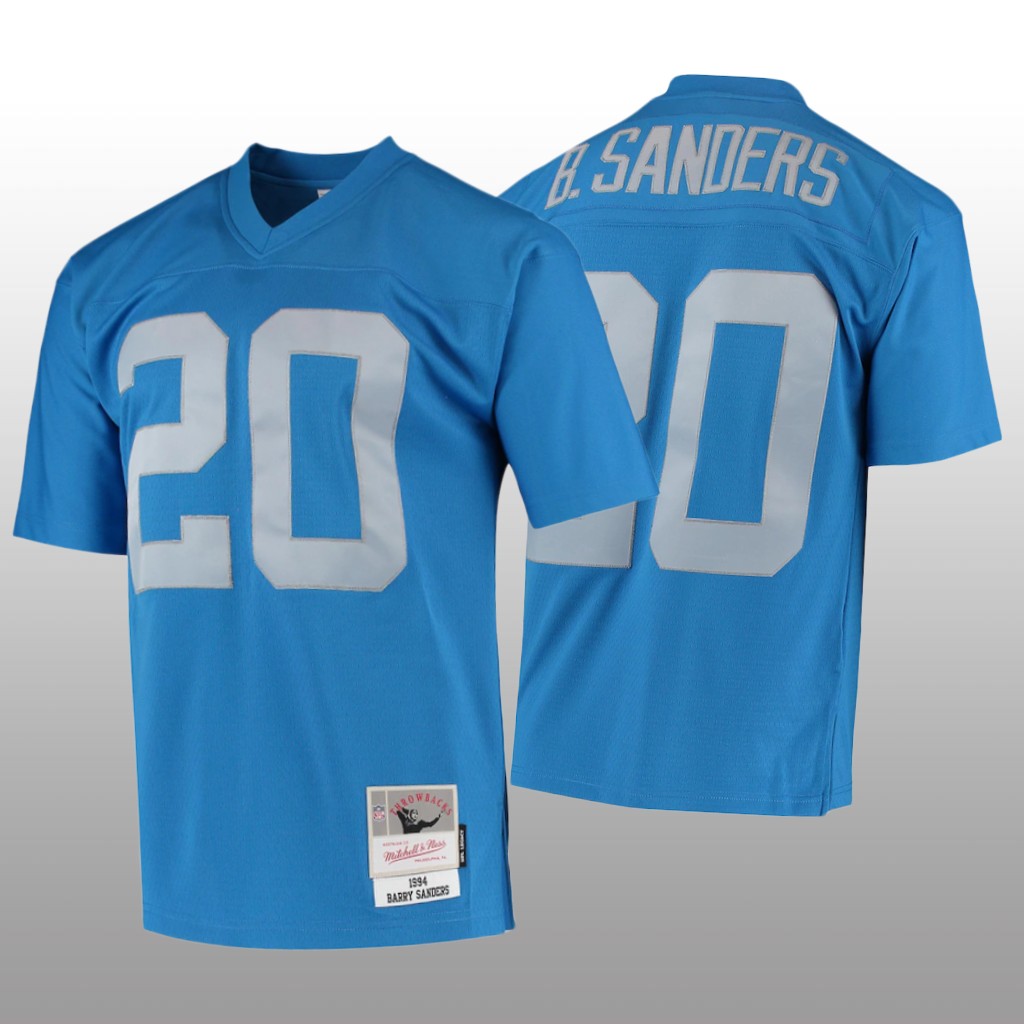Detroit Lions Barry Sanders Blue Jersey 1994 Legacy - Men's