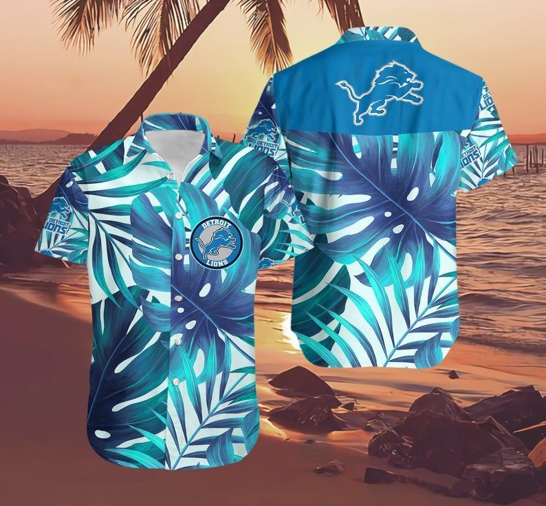Detroit Lions Hawaii Shirt Nfl Football Team For Fans