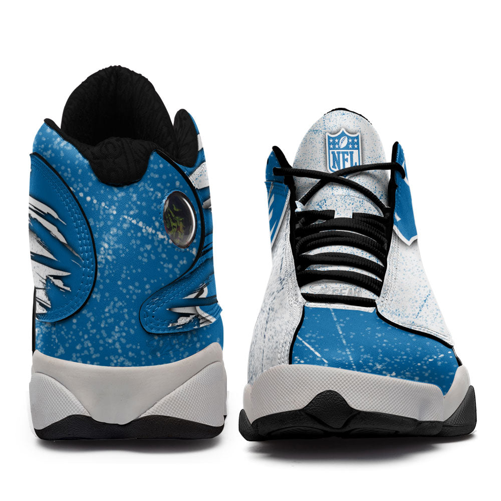 Detroit Lions JD13 Sneakers Custom Shoes For Fans