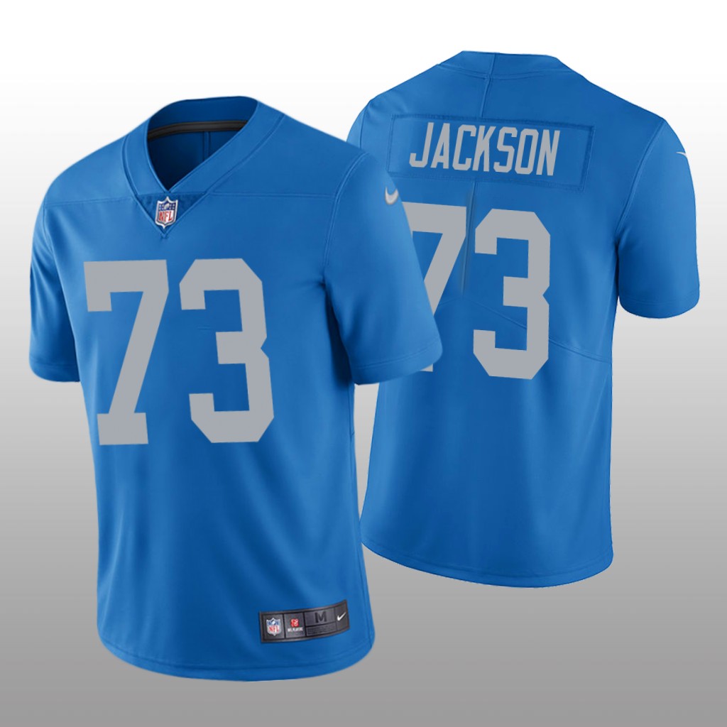 Detroit Lions Jonah Jackson Blue Jersey Vapor Limited - Men's