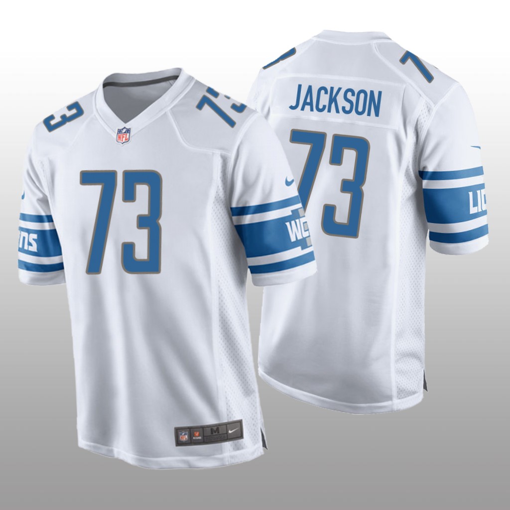 Detroit Lions Jonah Jackson White Jersey Game - Men's