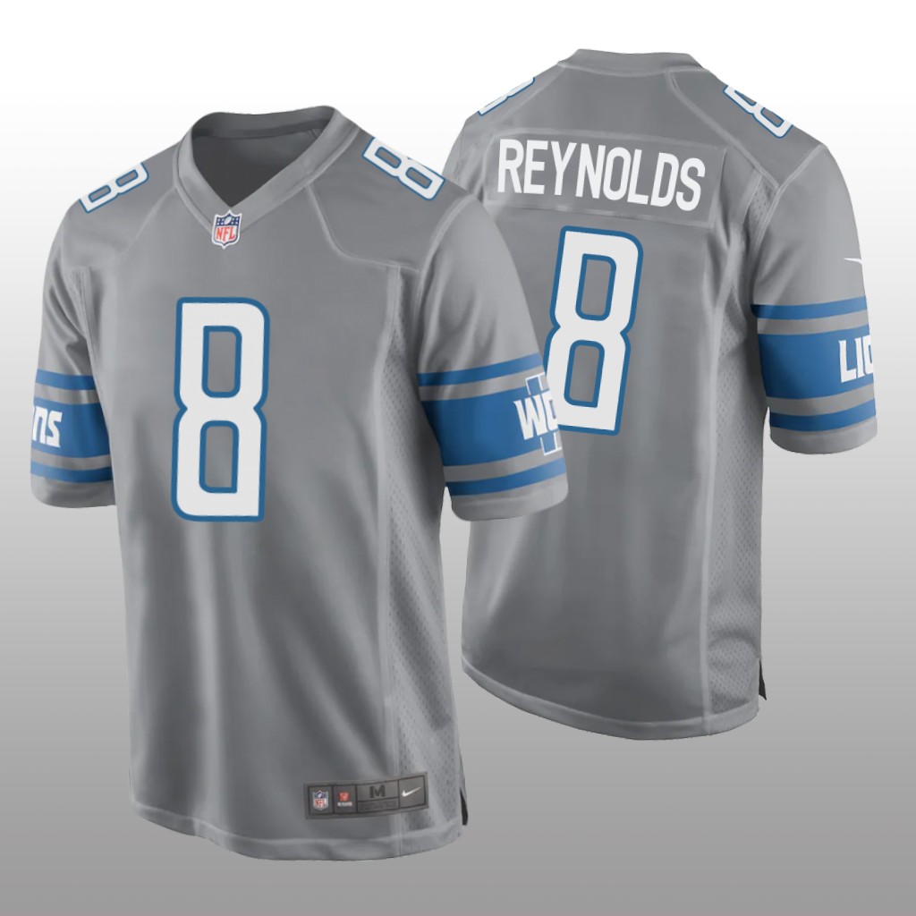 Detroit Lions Josh Reynolds Silver Jersey Game - Men's
