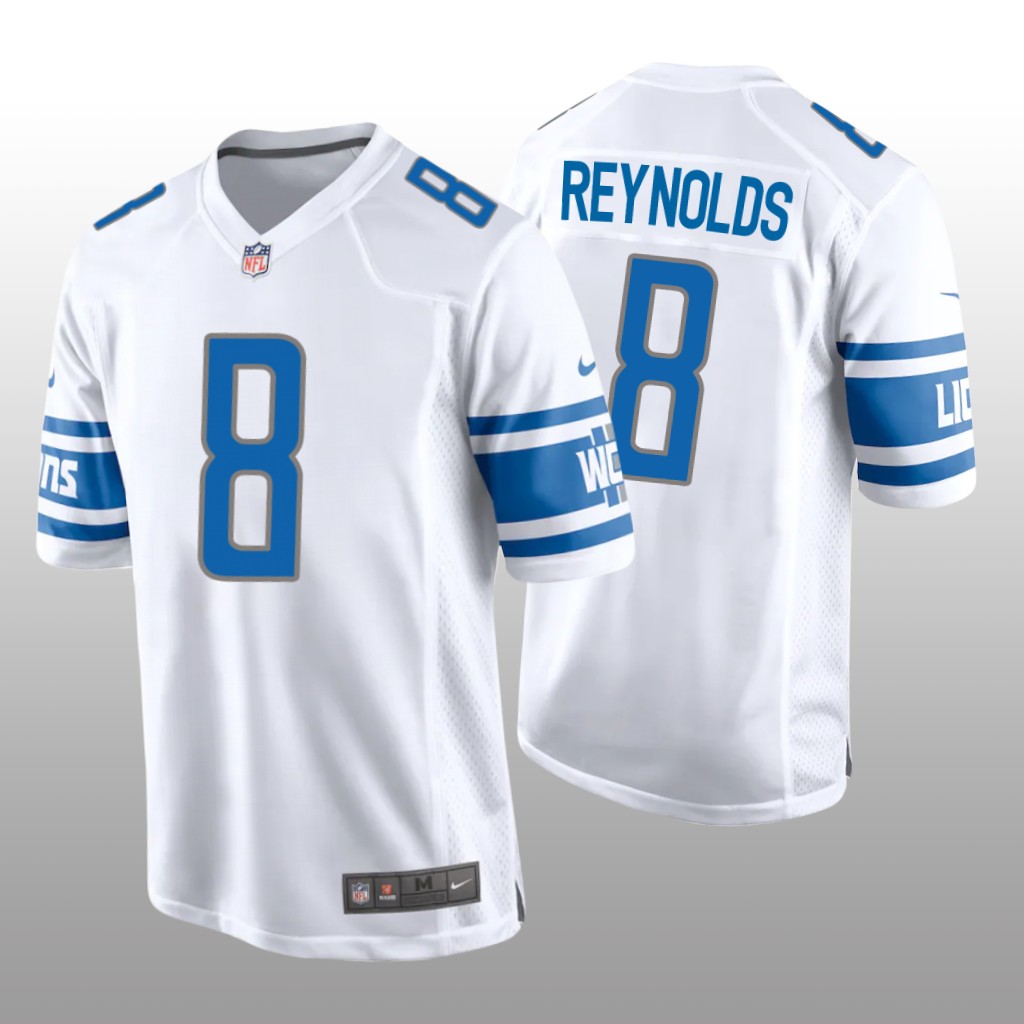 Detroit Lions Josh Reynolds White Jersey Game - Men's