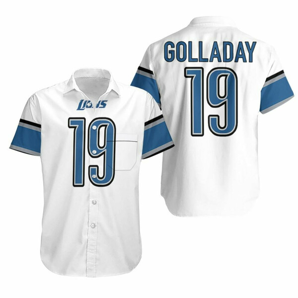 Detroit Lions Kenny Golladay American Football Hawaiian Shirt