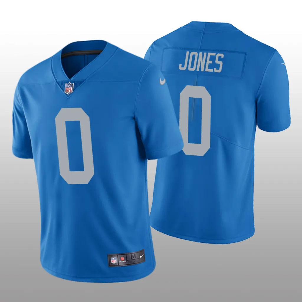 Detroit Lions Marvin Jones Blue Jersey Vapor Limited - Men's