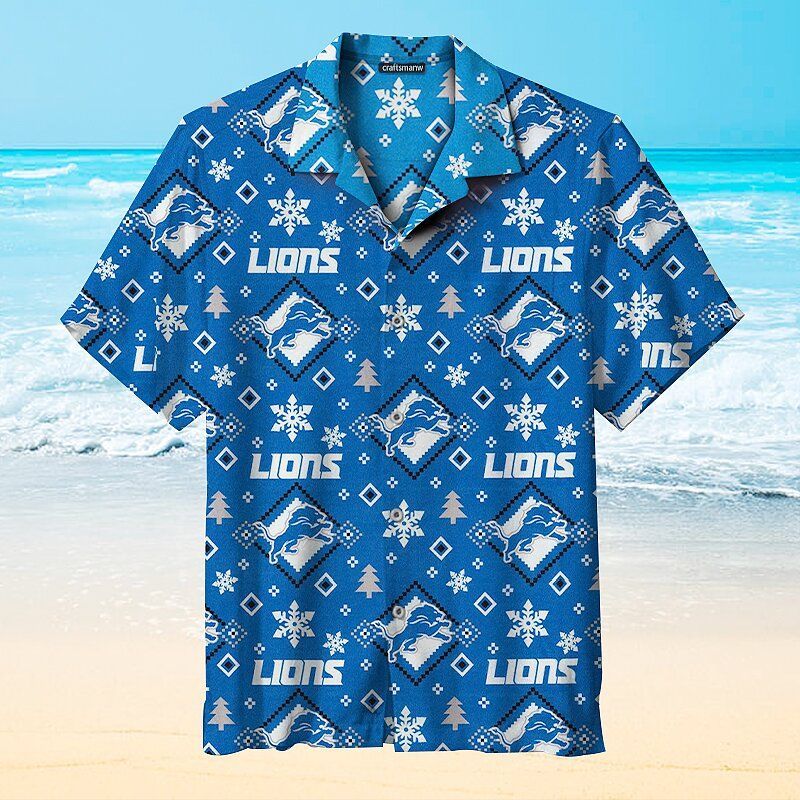 Detroit Lions NFL – Premium Hawaiian Shirt – Gift For Sports Lovers