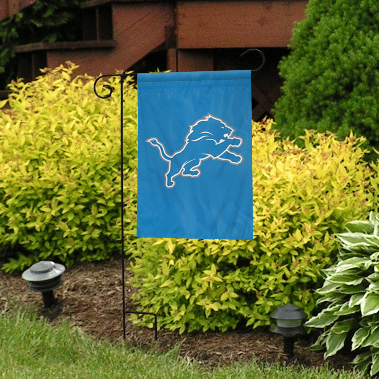 Detroit Lions NFL Applique Garden Flag, House Flag
