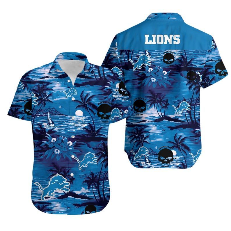 Detroit Lions NFL Football For Men – Premium Hawaiian Shirt – Gift For Sports Lovers