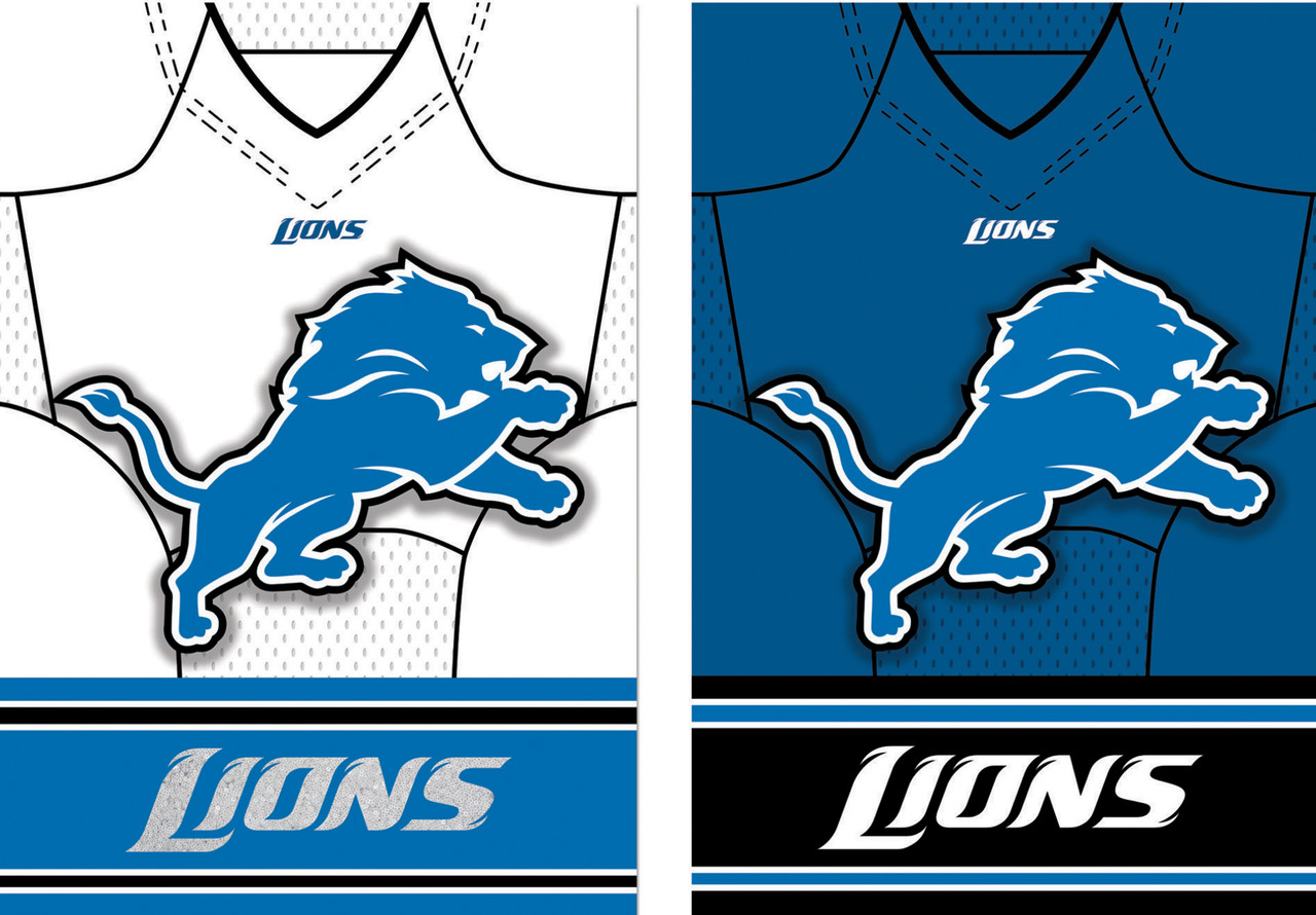 Detroit Lions NFL Football Garden Flag, House Flag