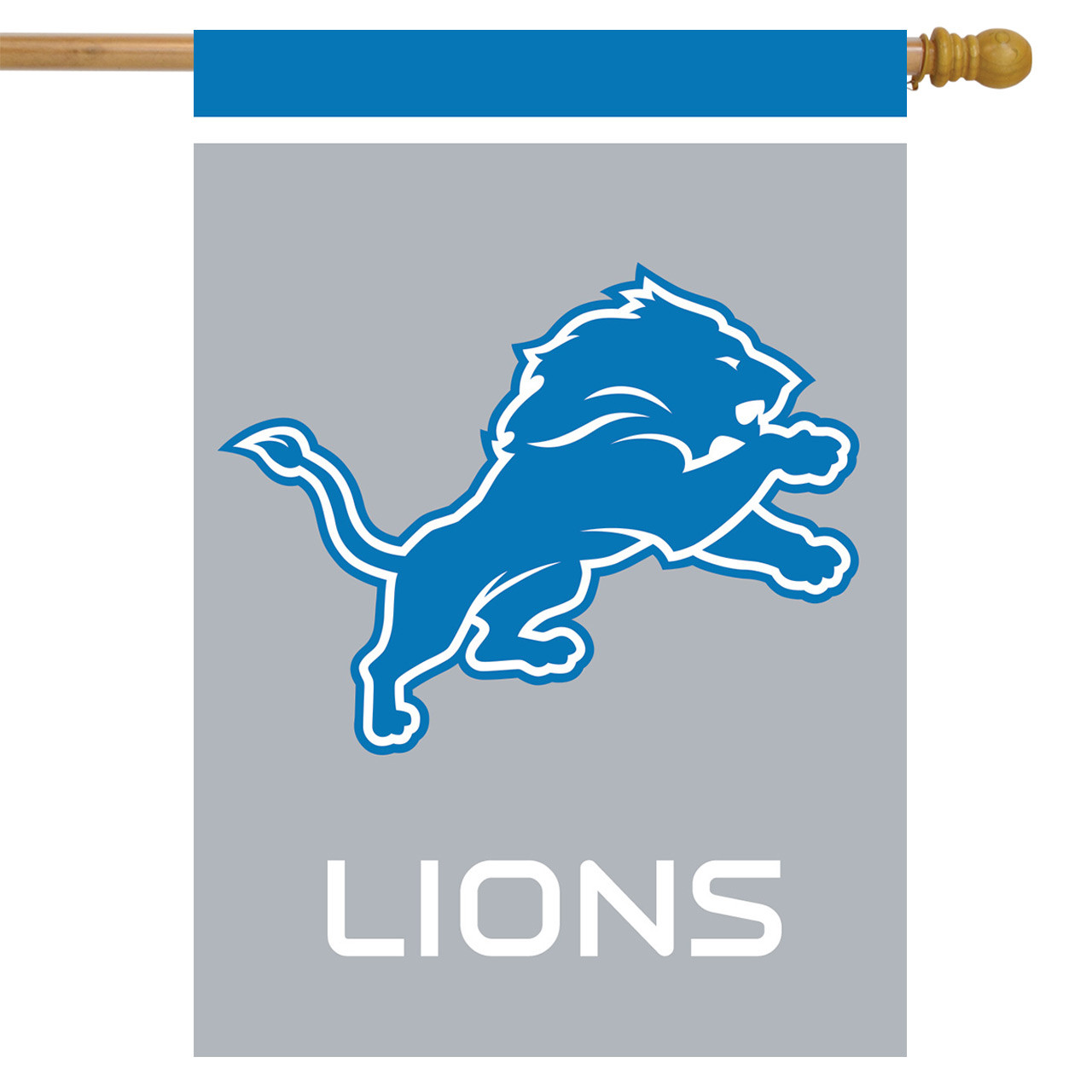 Detroit Lions NFL Garden Flag, House Flag