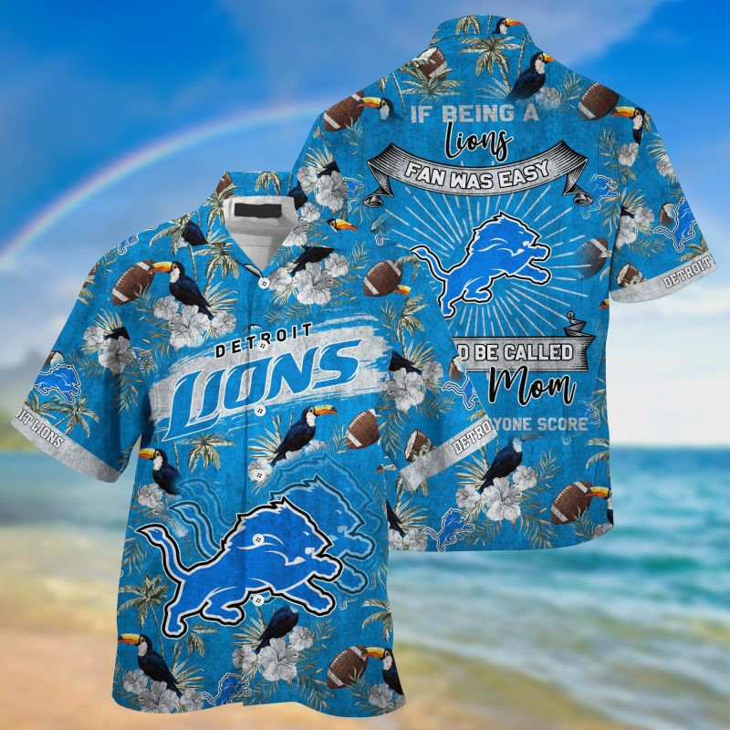 Detroit Lions NFL Summer – Hawaii Shirt For This Season – Gift For Sport Lovers Sporty Mom Lets Everyone Score