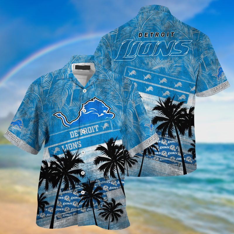 Detroit Lions NFL Trending Summer – Hawaii Shirt For This Season – Gift For Sport Lovers