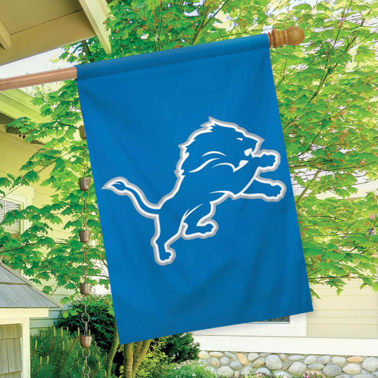 Detroit Lions NFL Vertical Garden Flag, House Flag
