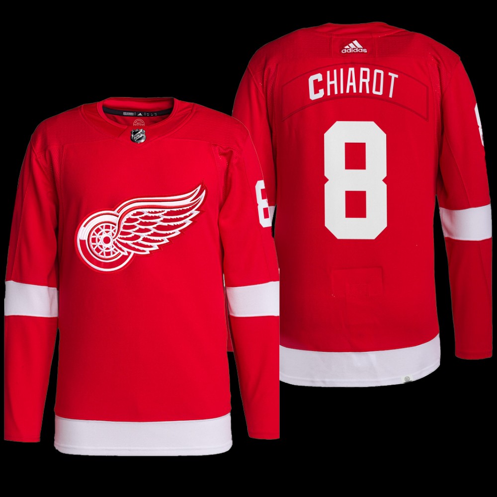 Detroit Red Wings Ben Chiarot Primegreen Jersey Red Home Uniform