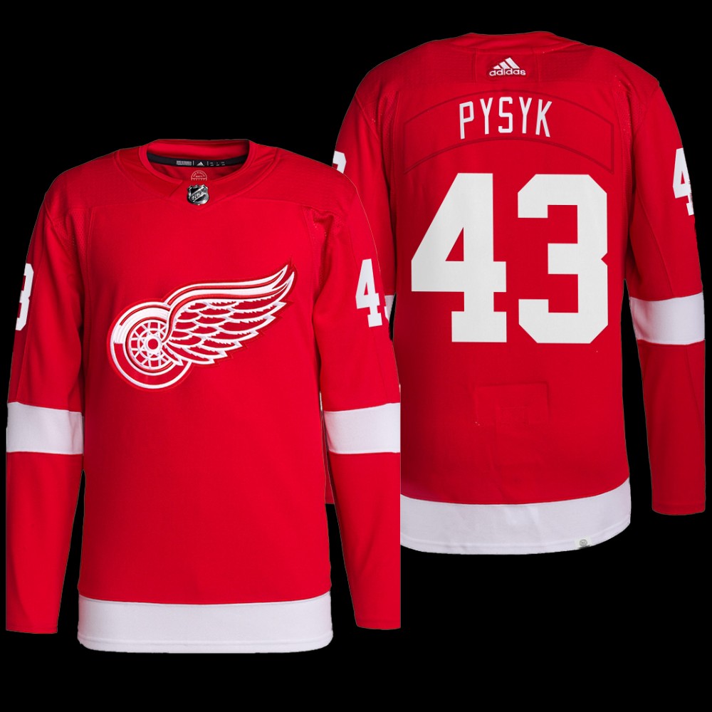 Detroit Red Wings Mark Pysyk Primegreen Jersey Red Home Uniform