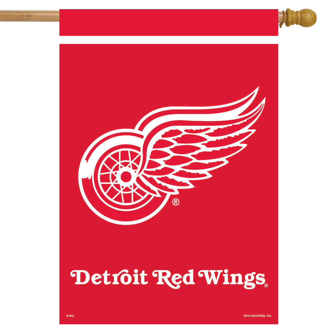 Detroit Red Wings NHL Garden Flag, House Flag