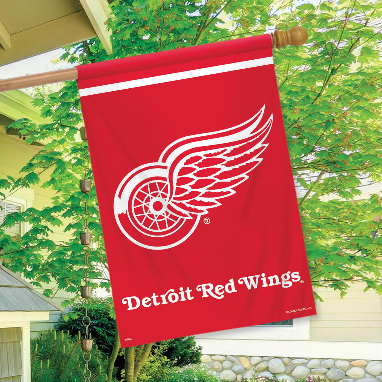 Detroit Red Wings NHL Garden Flag, House Flag
