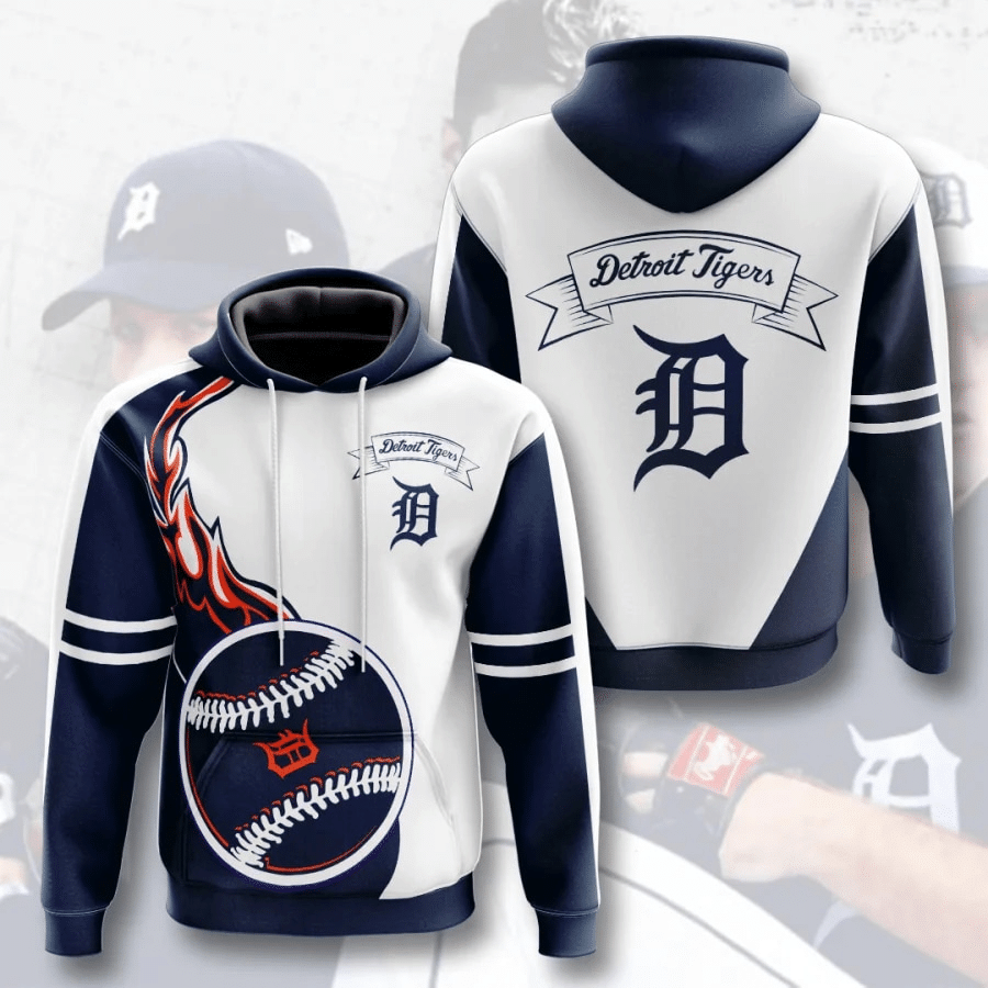 detroit tigers 3D Hoodie