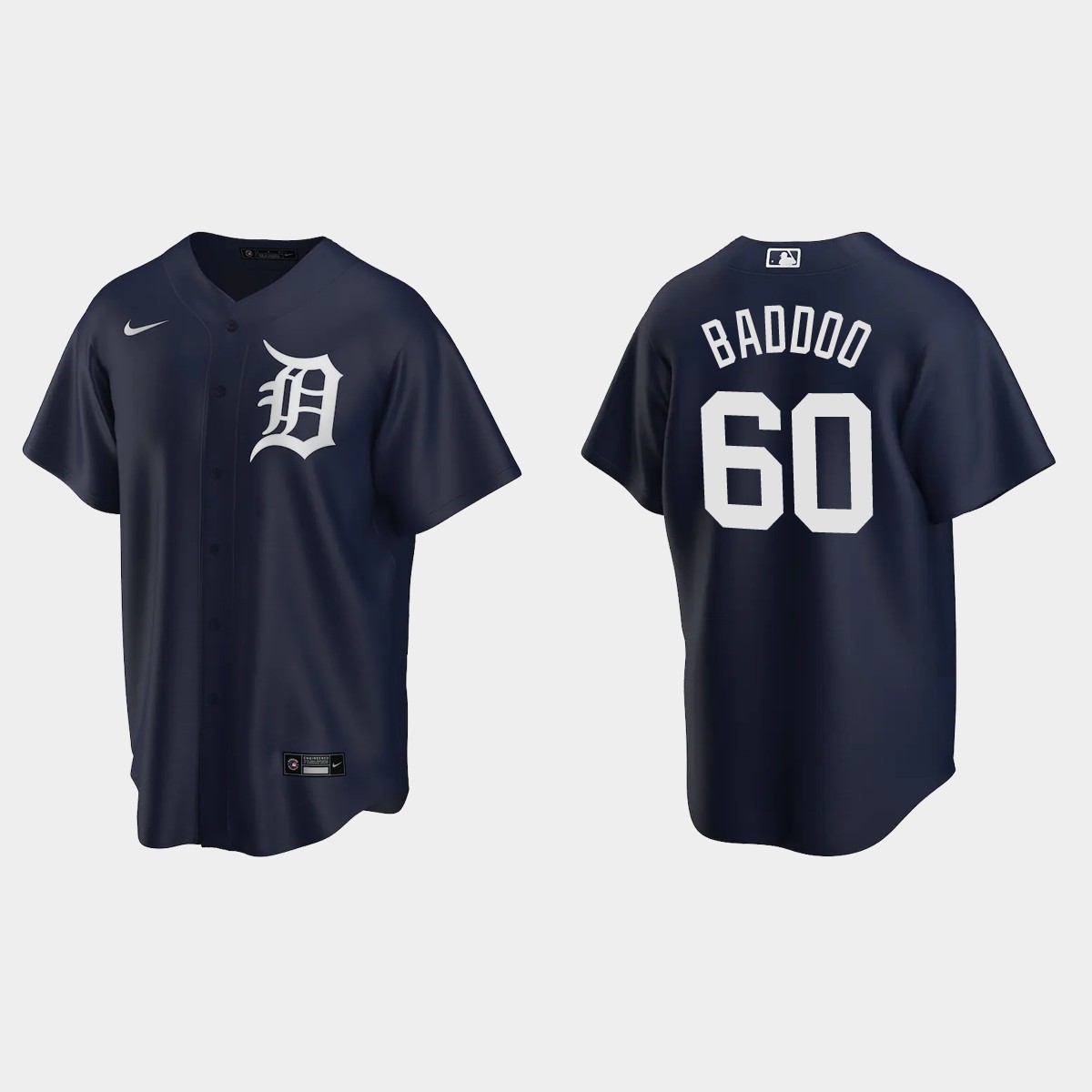 Detroit Tigers Akil Baddoo Alternate Jersey - Navy