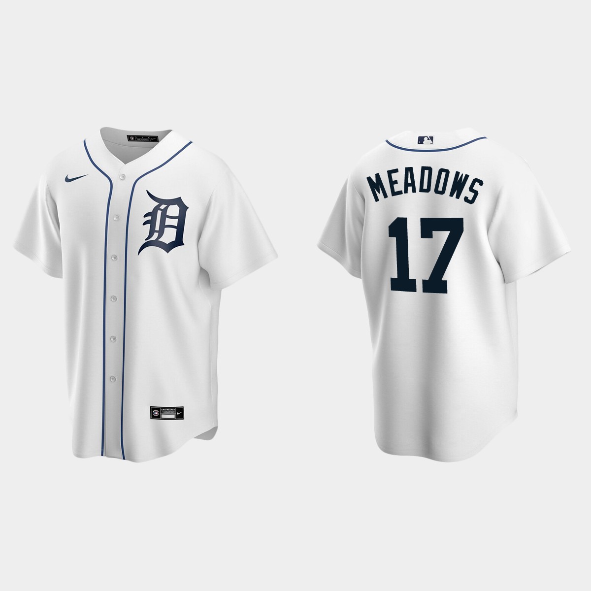 Detroit Tigers Austin Meadows Home Jersey – White