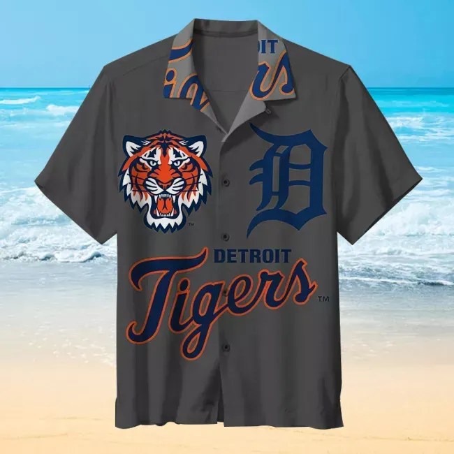 Detroit Tigers Baseball Team MLB – Premium Hawaiian Shirt – Gift For Sports Lovers