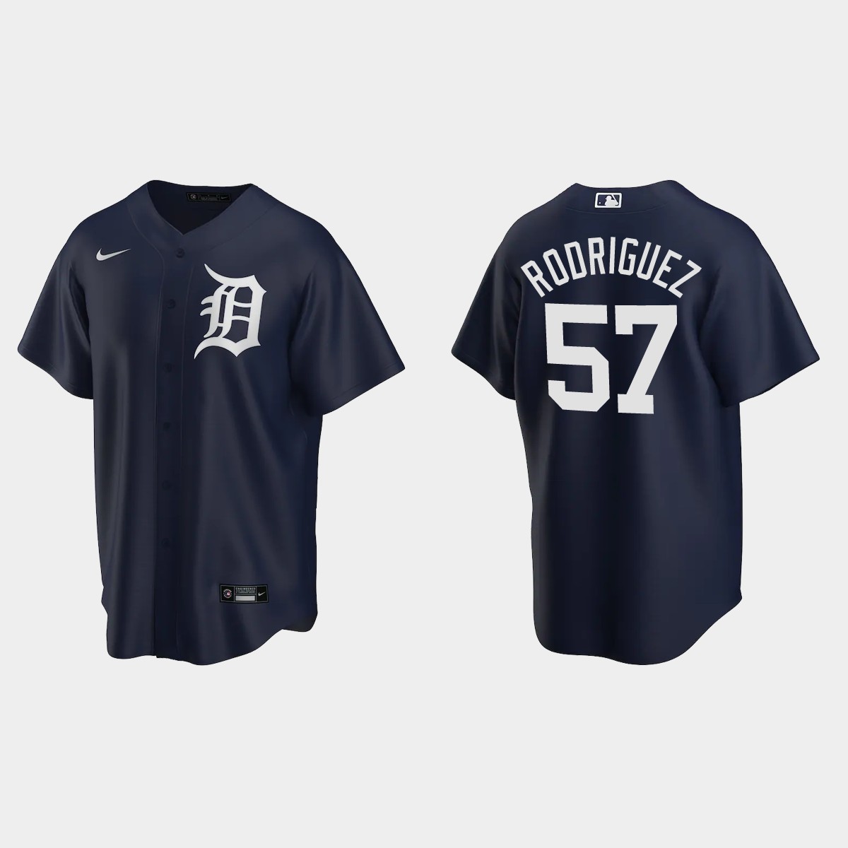 Detroit Tigers Eduardo Rodriguez Alternate Jersey – Navy