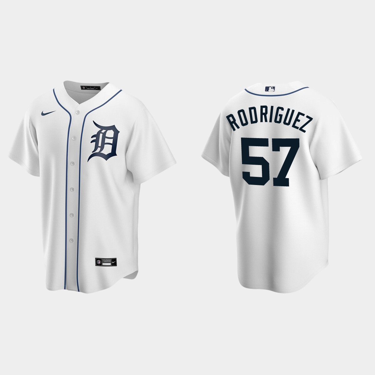 Detroit Tigers Eduardo Rodriguez Home Jersey - White