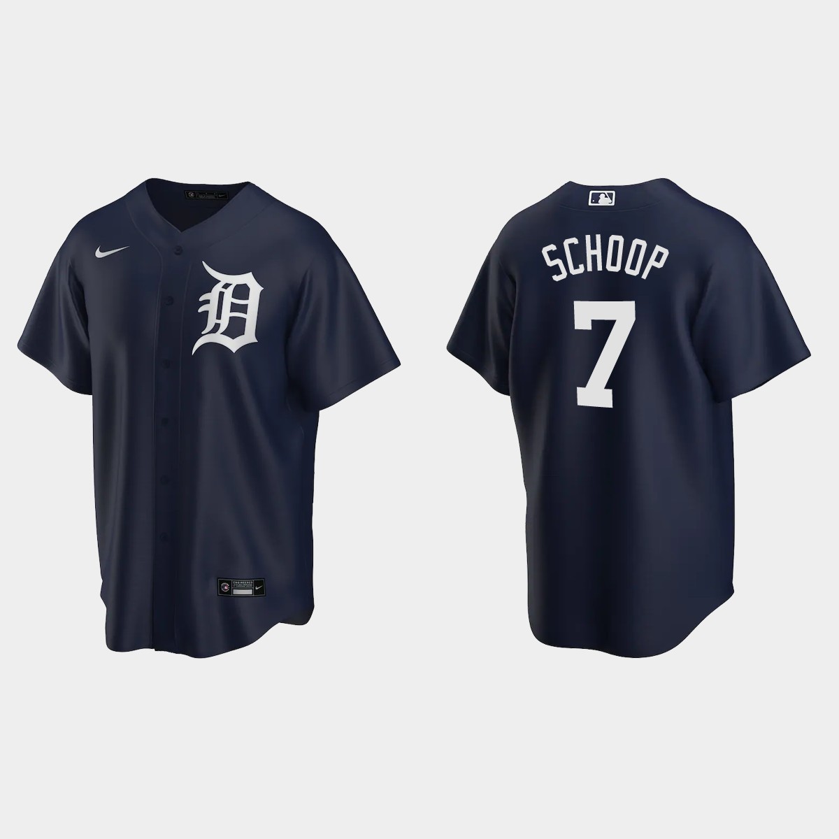 Detroit Tigers Jonathan Schoop Alternate Jersey - Navy