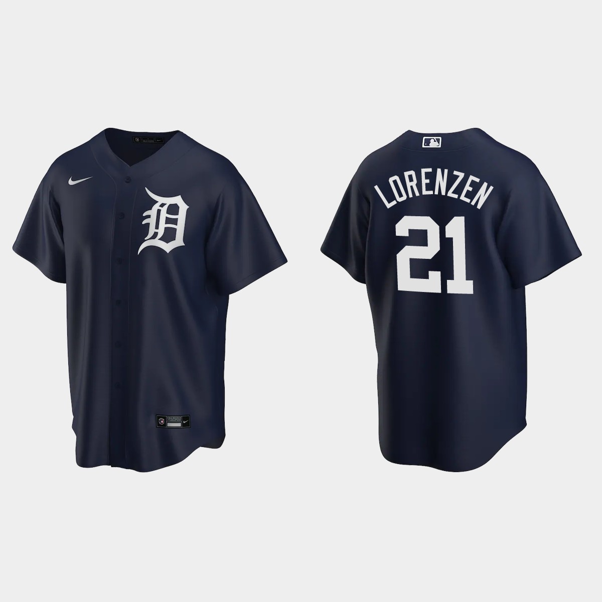 Detroit Tigers Michael Lorenzen Alternate Jersey - Navy