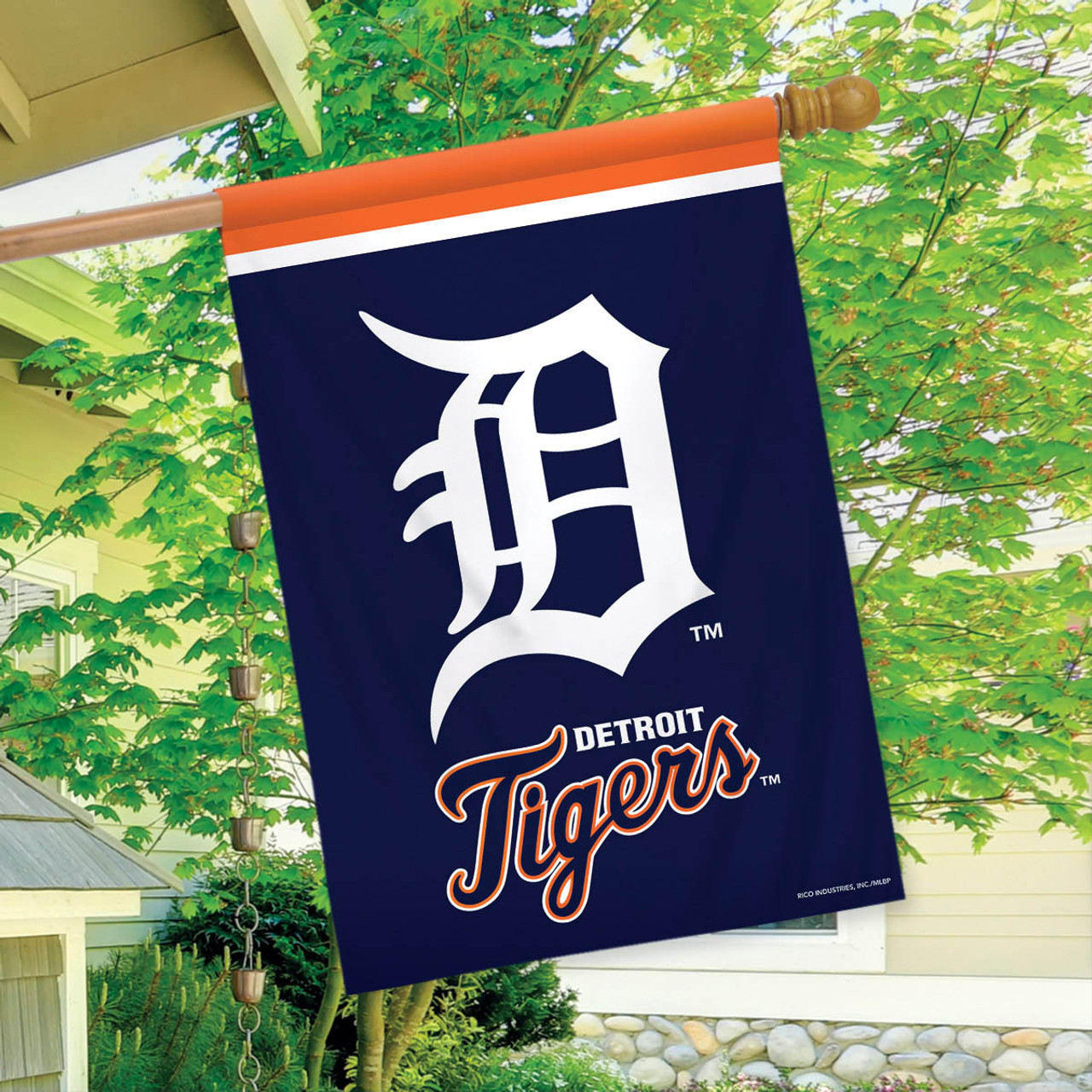 Detroit Tigers MLB Garden Flag, House Flag