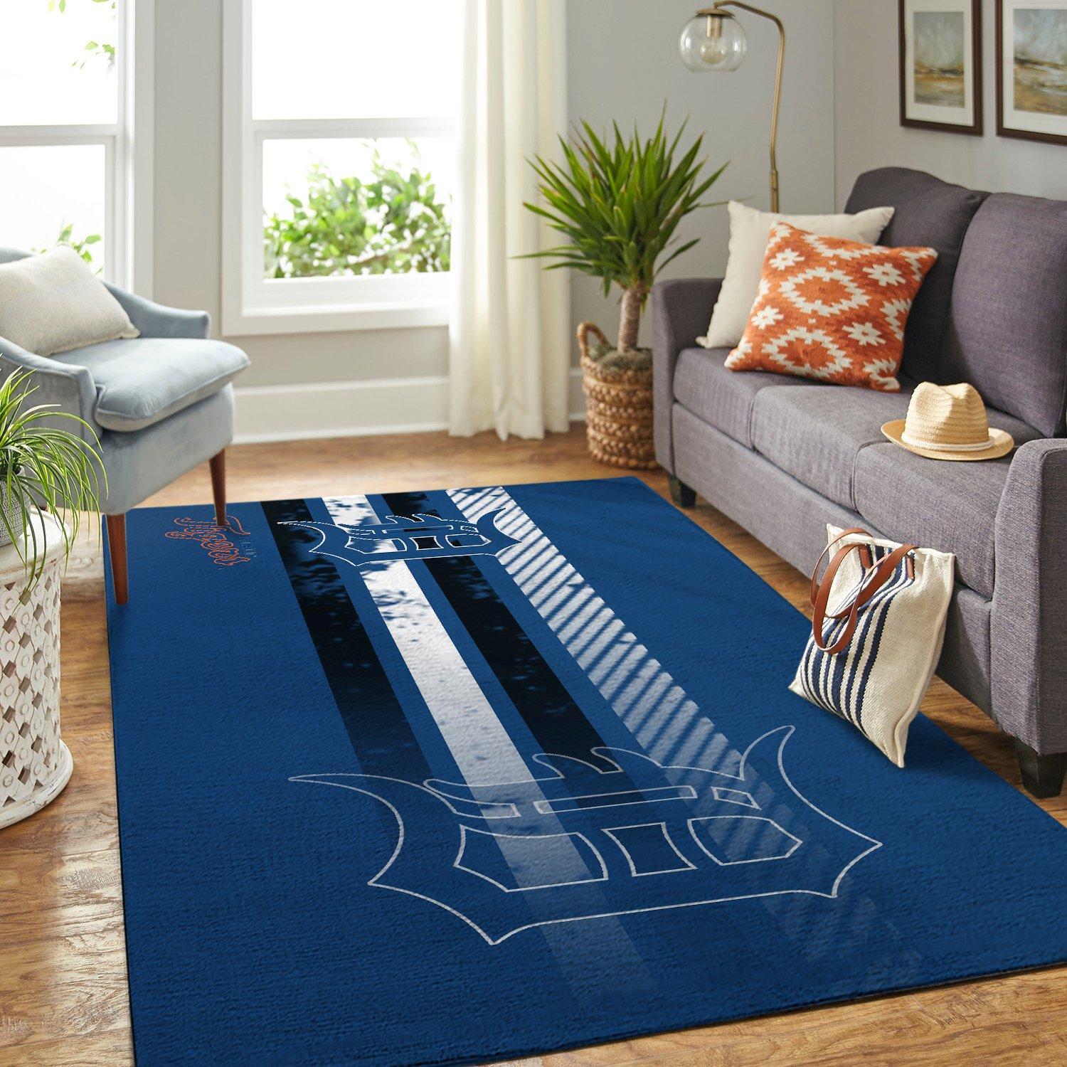 Detroit Tigers Mlb Limited Edition Rectangle Rug