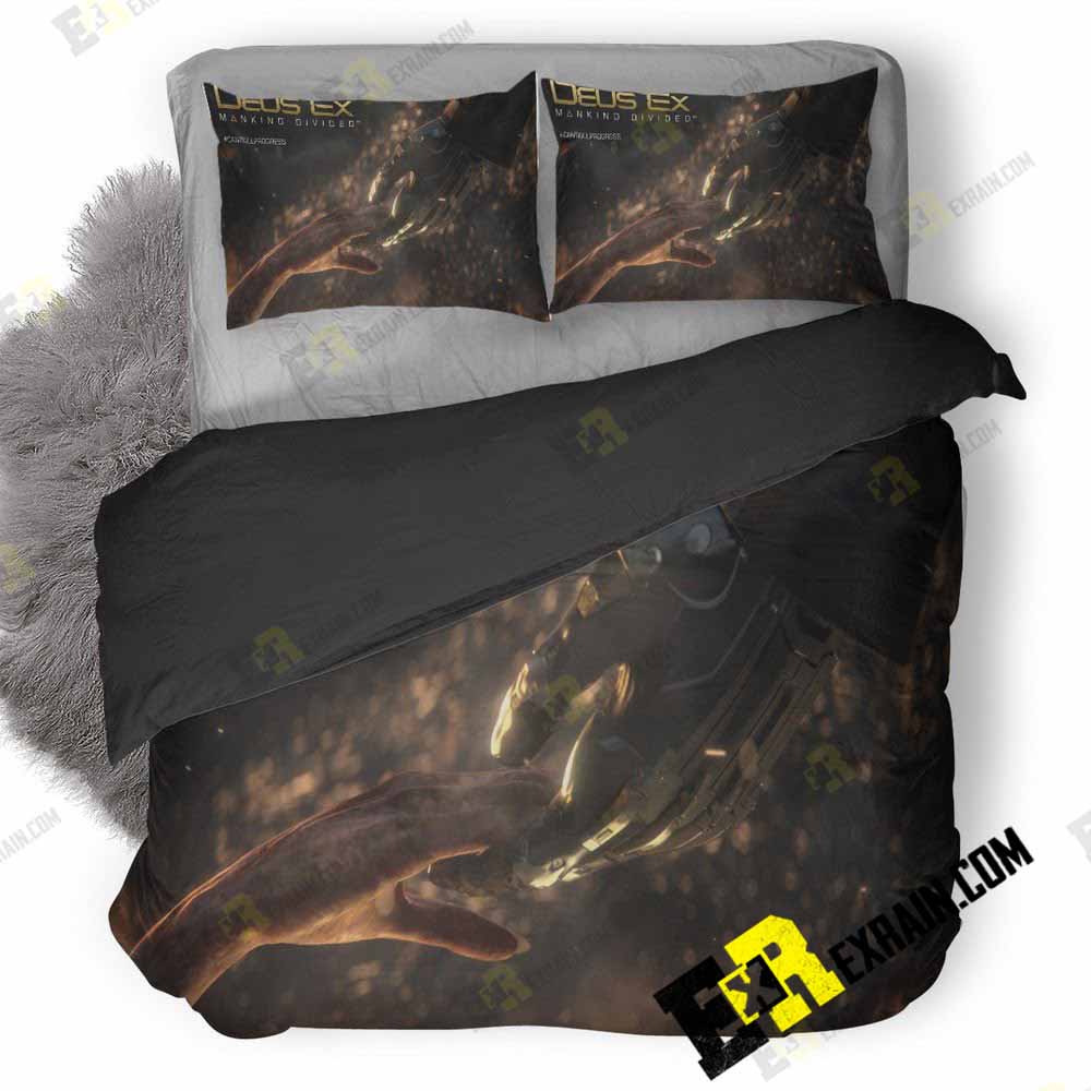 Deus Ex 3D Customized Duvet Cover Bedding Set