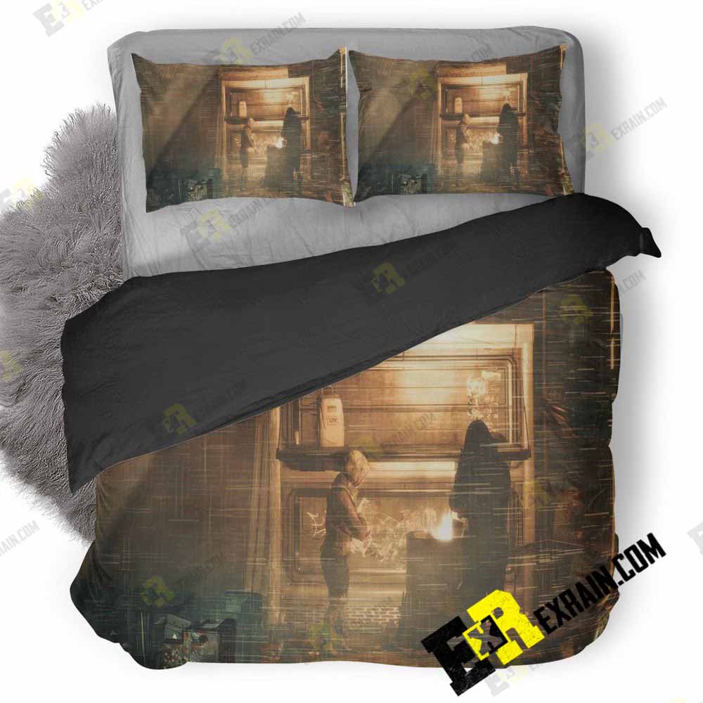 Deus Ex Mankind Artwork 3D Customized Duvet Cover Bedding Set