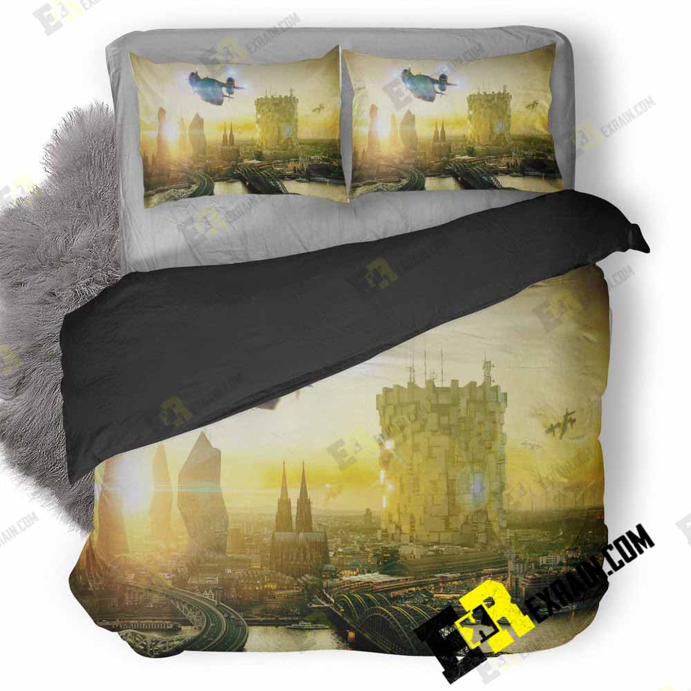 Deus Ex Mankind Divided 2029 Img 3D Customized Duvet Cover Bedding Set