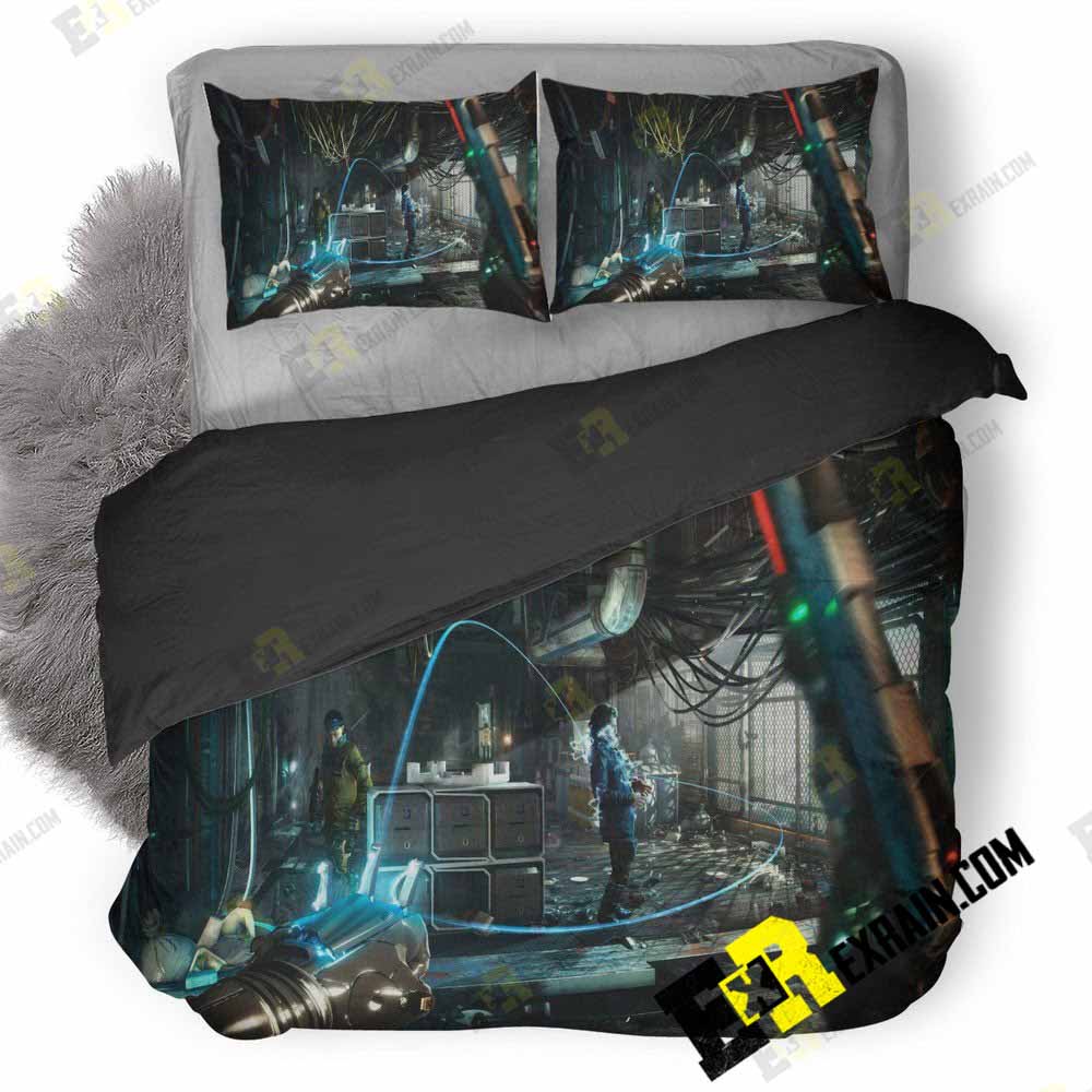 Deus Ex Mankind Gameplay 3D Customized Duvet Cover Bedding Set