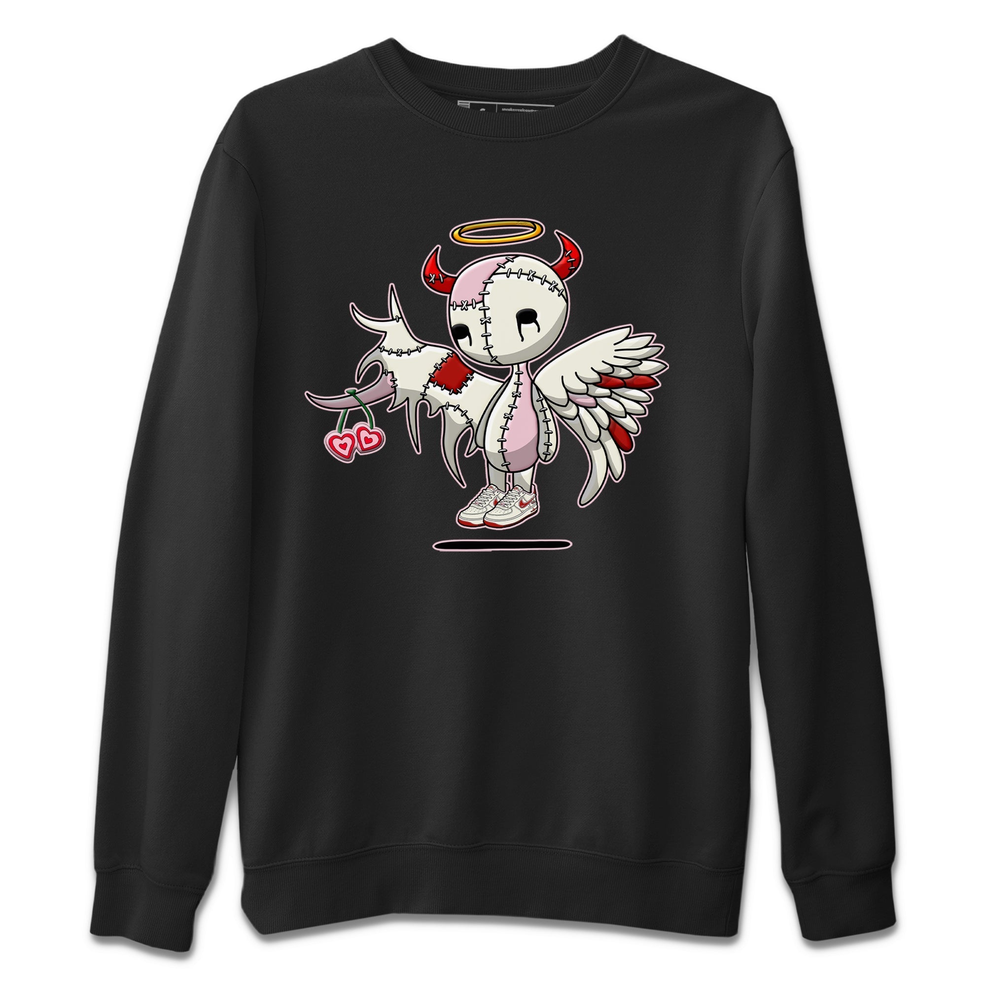 Devil Angel Unisex Sweater – Air Force 1 Valentines Day, Sneakers Matching Sweater